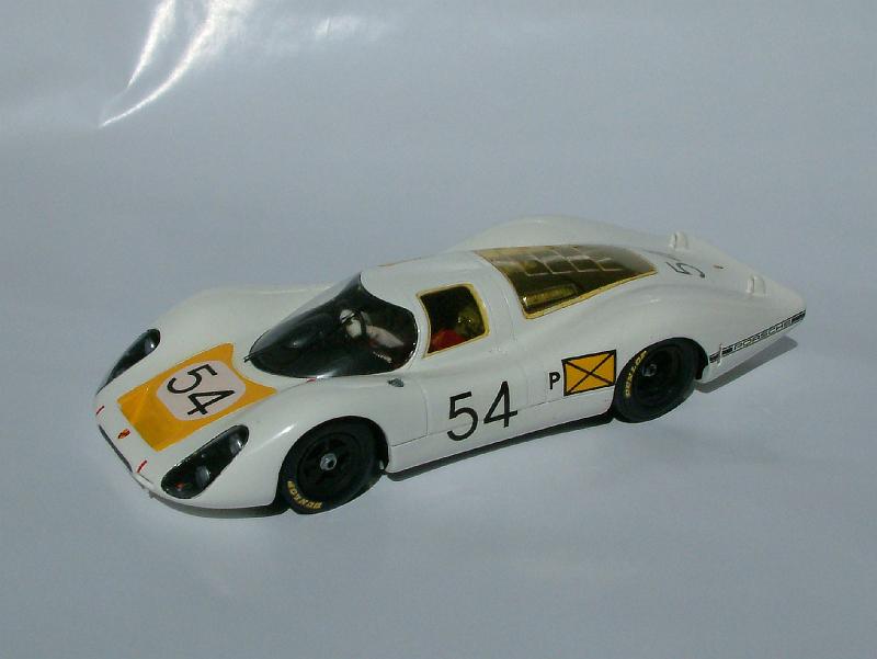 6maj08 019.JPG - Porsche 908LH 1968 Daytona winner. Modified 1/24 scale LeMans Miniatures resin kit with homemade decals.